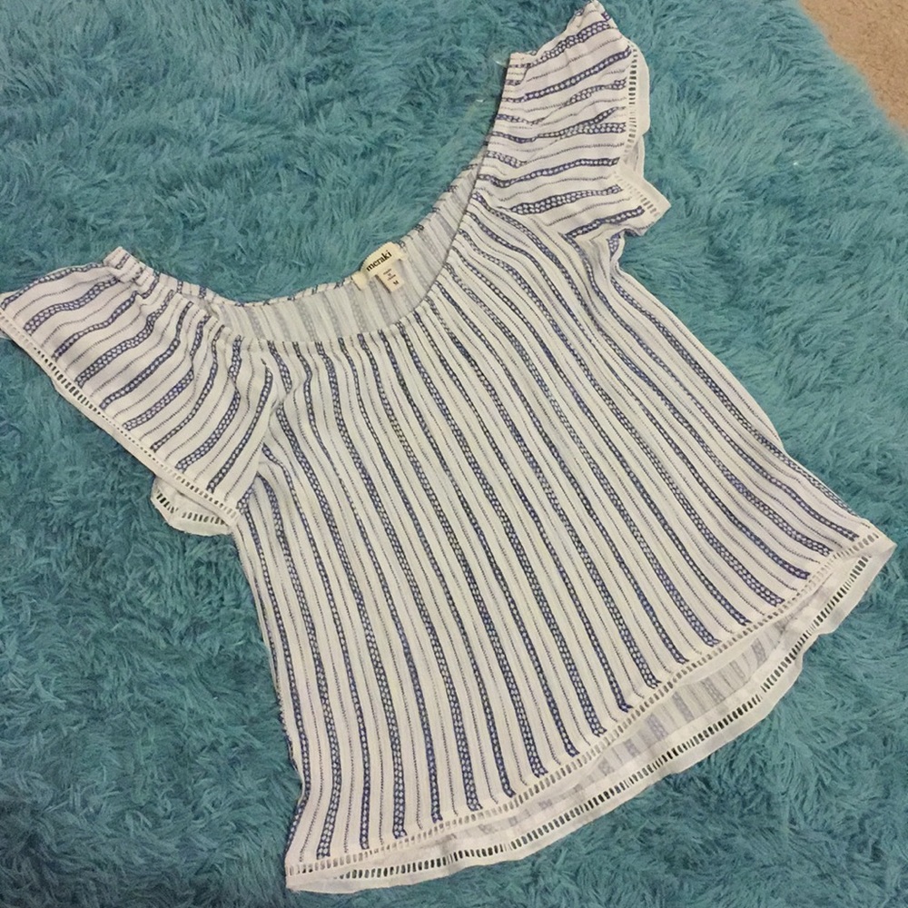 Off the shoulder top